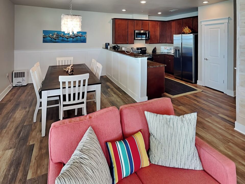 Living, Dining and Kitchen Area