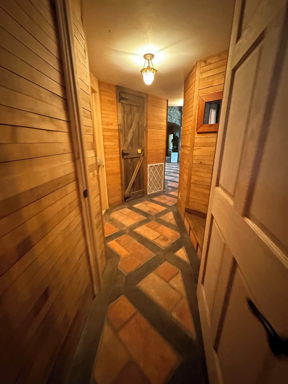 Hallway from Master Suite to Kitchen