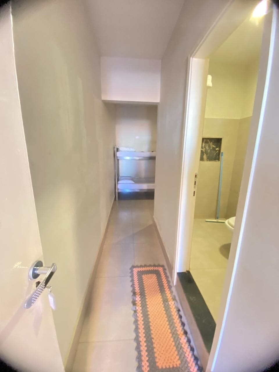 Basic Quadruple Room | Bathroom | Shower, toilet paper