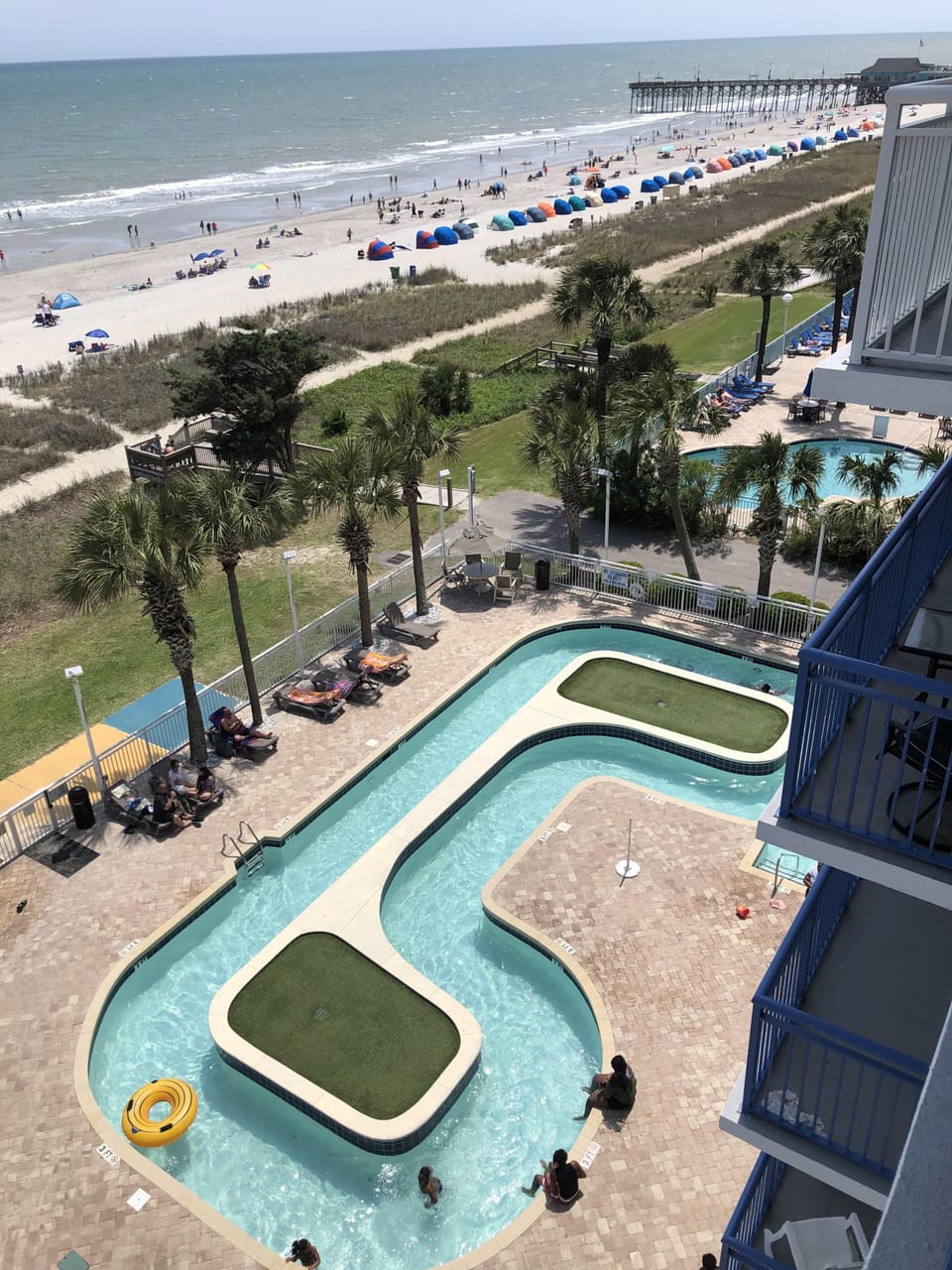 Outdoor Pool - Enjoy indoor and outdoor pools, a lazy river, and spa areas — great for all ages.