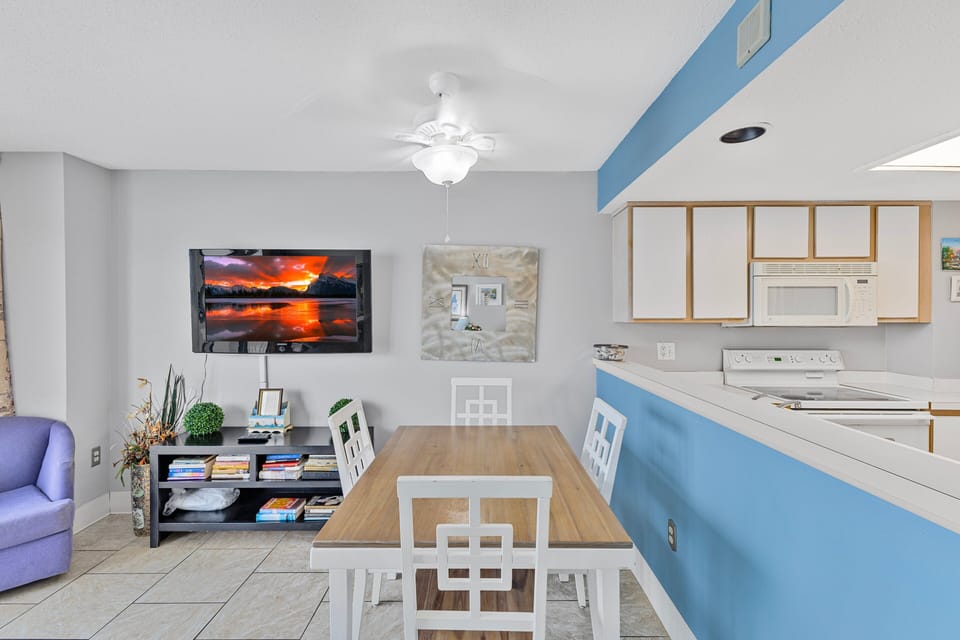 Dining Area - Share breakfast or dinner together at the adjacent dining area — perfect for family gatherings.