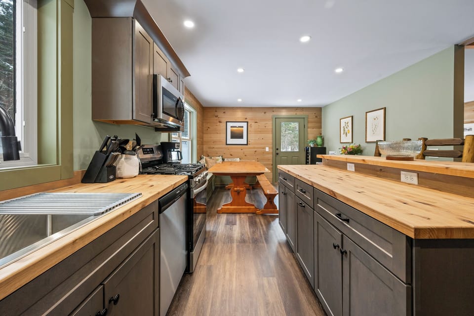 Kitchen and Dining Area