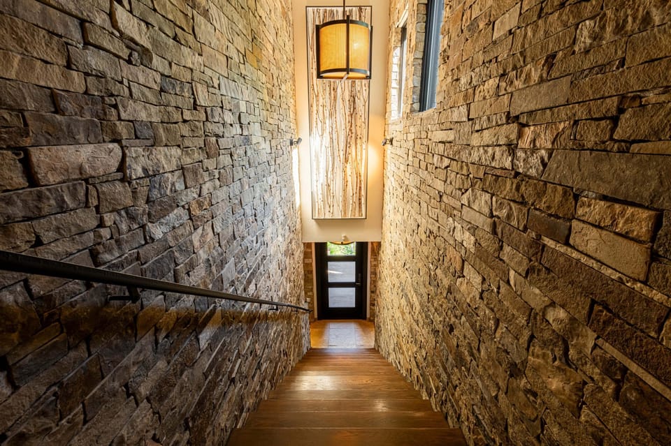 Stairway to lower level