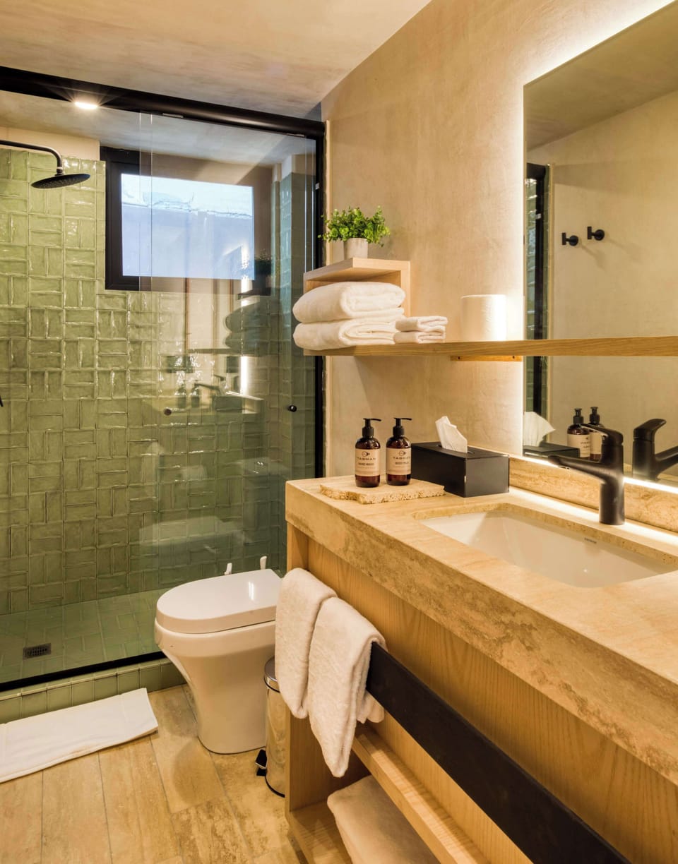 First bathroom