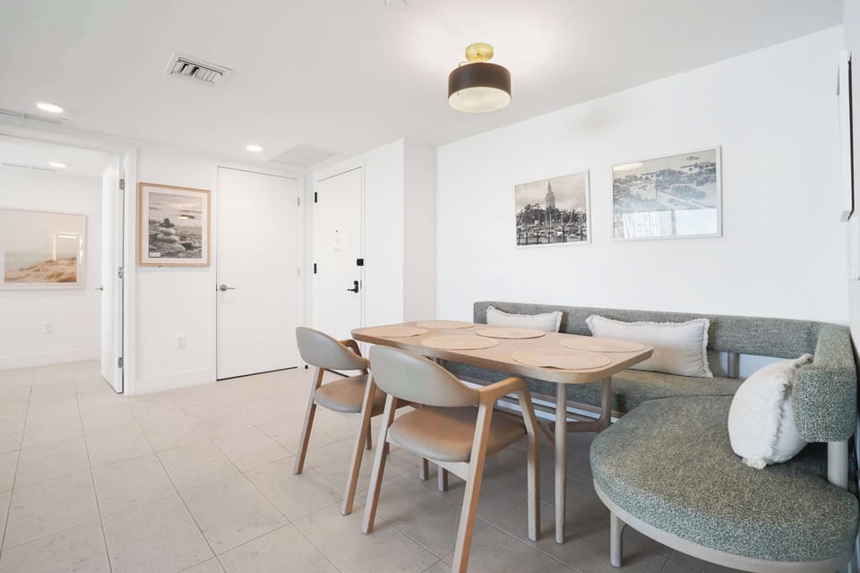 Dining table for sit-down meals