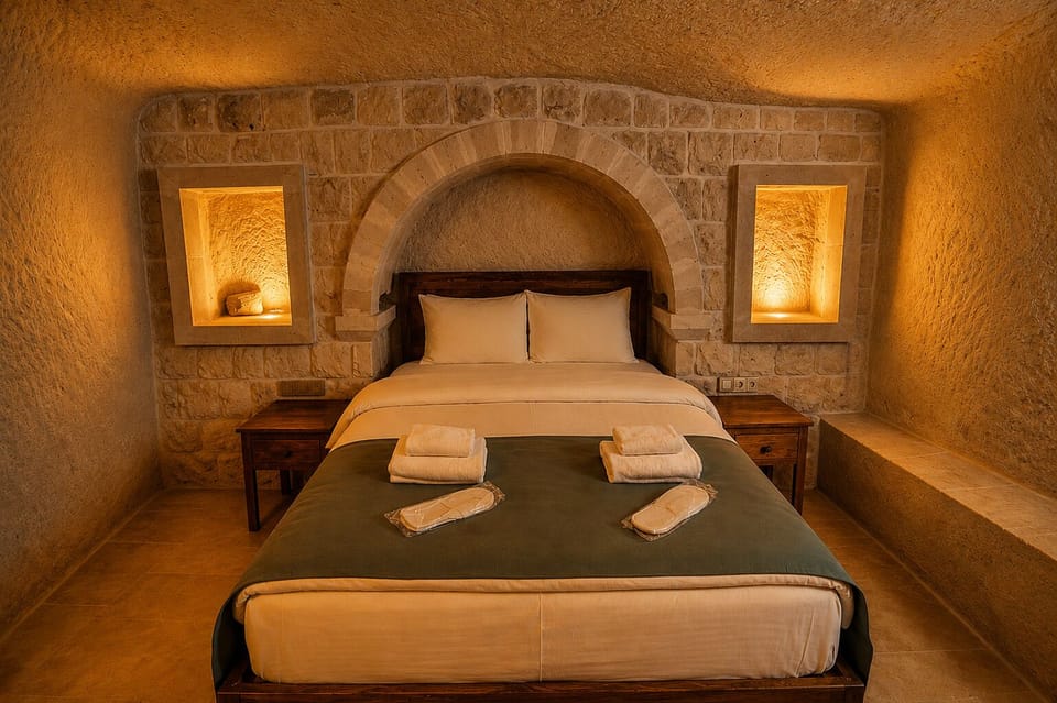 Honeymoon Room | Premium bedding, memory foam beds, minibar, desk
