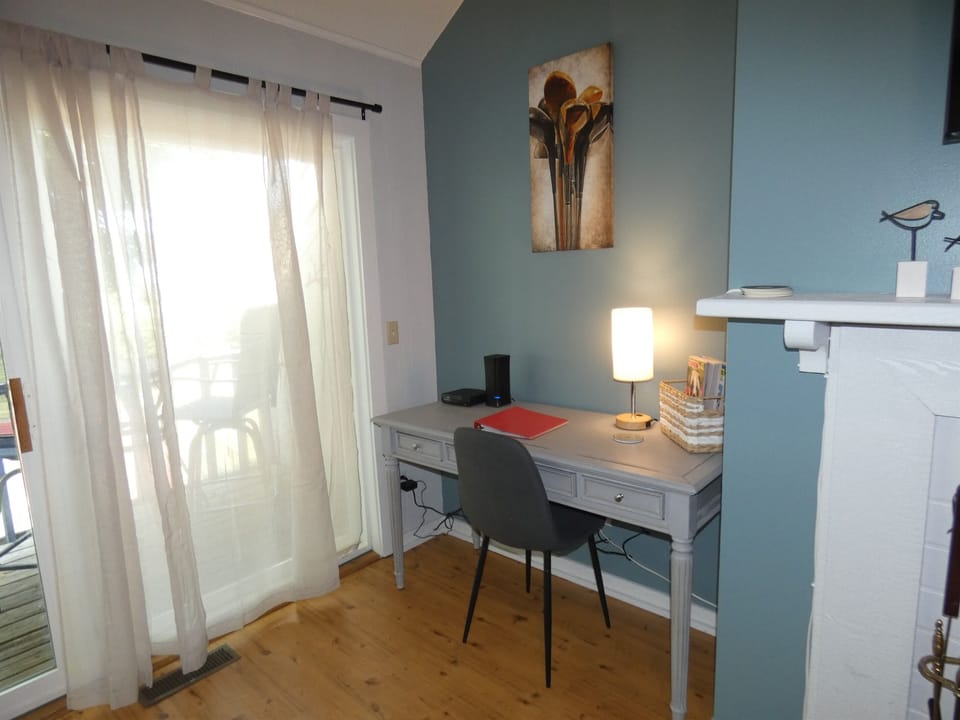 Work space with desk