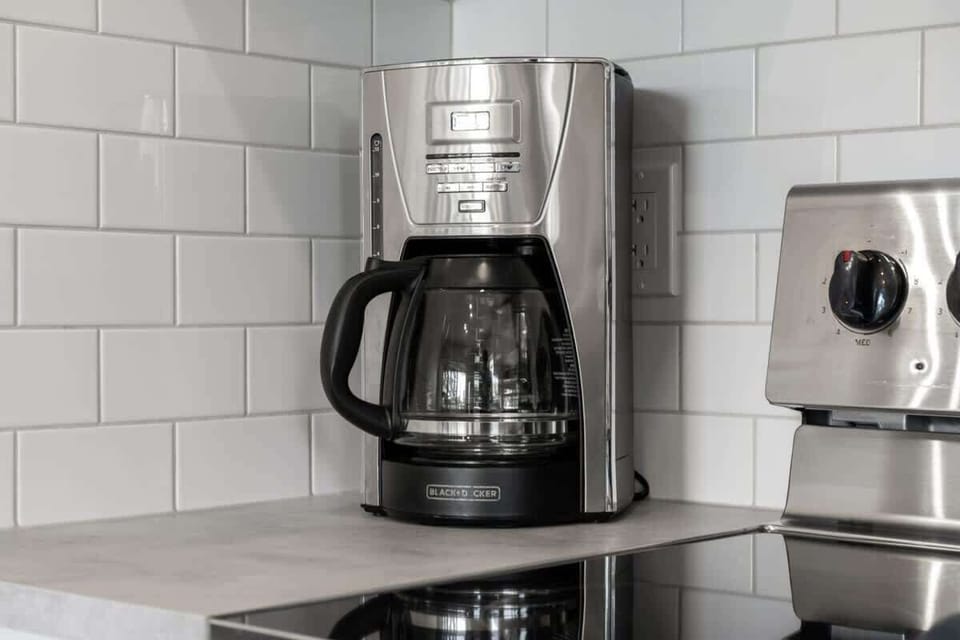 Start your mornings right with fresh, hot coffee!
