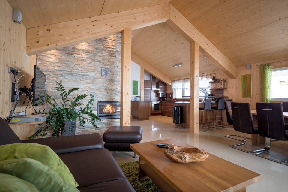 Ferienhaus # 38 mit IR-Sauna & Whirlpool innen | Individually decorated, individually furnished, cribs/infant beds