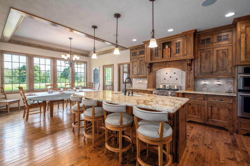 Kitchen/Dining area.  Kitchen is loaded with everything you could need!