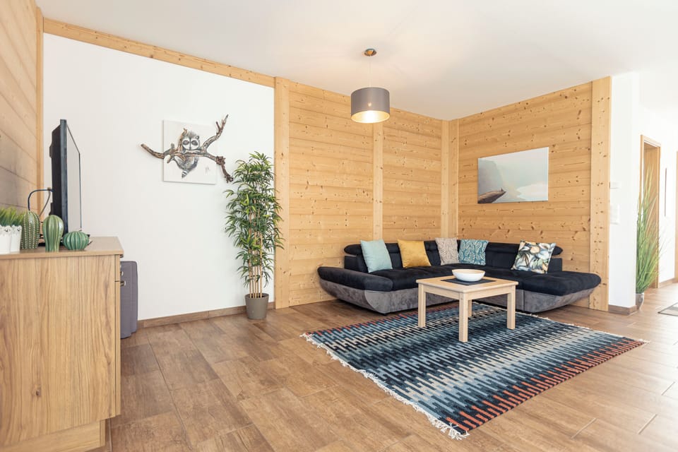 Chalet #11 für bis zu 11 Personen mit IR-Sauna | 3 bedrooms, WiFi (free)