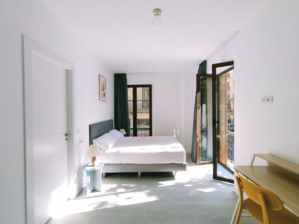 Superior Double Room | Hypo-allergenic bedding, down comforters, memory foam beds, desk