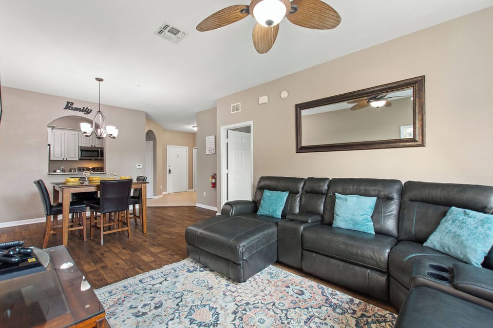 Condo, Multiple Beds, Balcony, Garden View (Condo in Gated Windsor Hills) | Living area | 42-inch flat-screen TV with digital channels