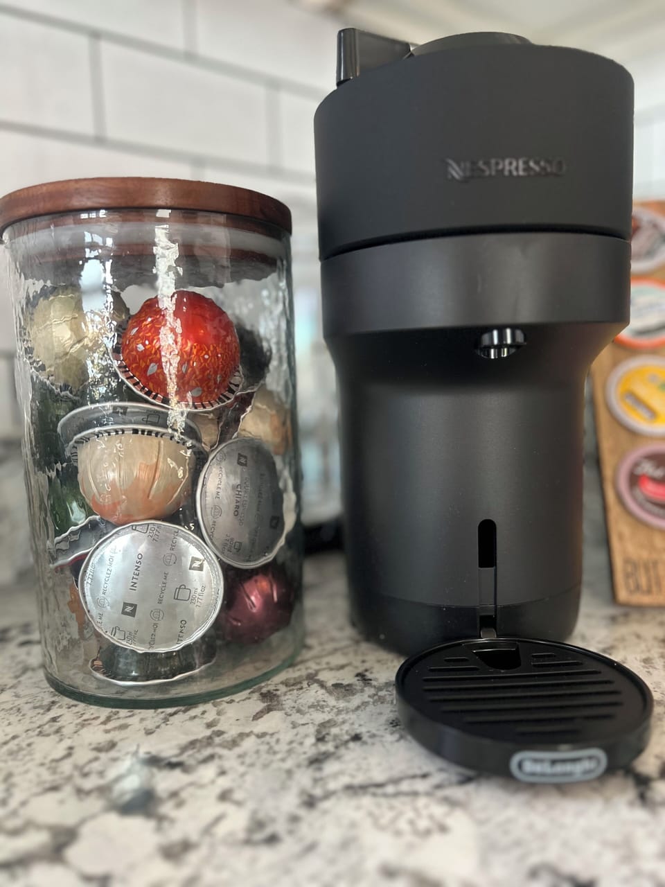 Brand new Nespresso machine.