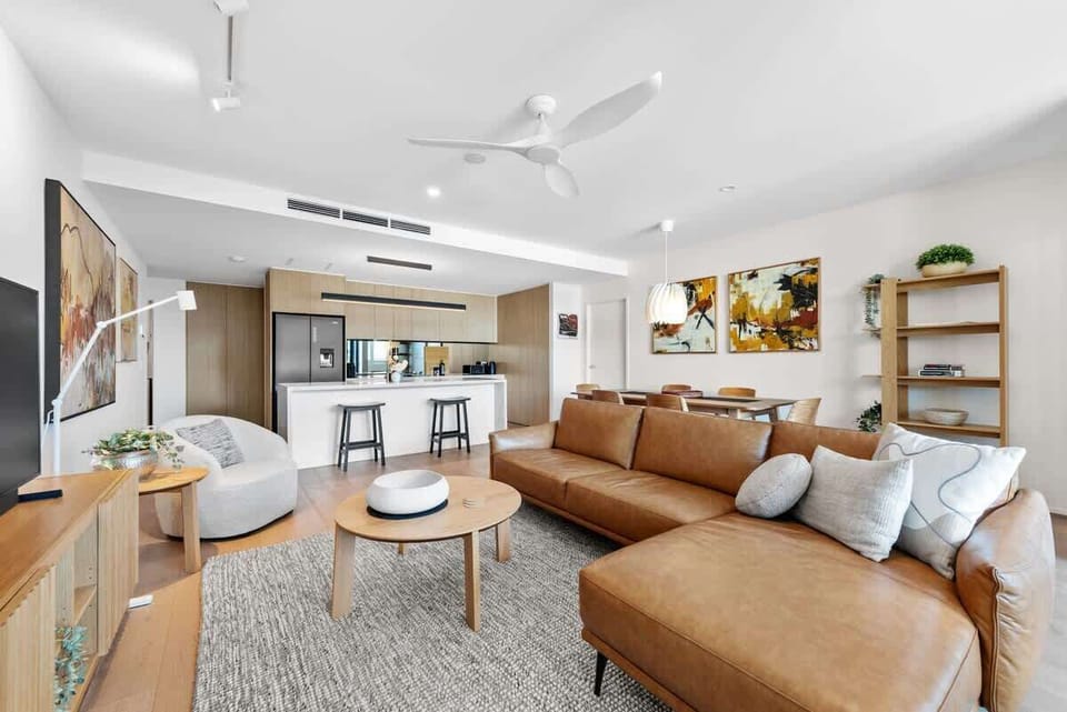 Spacious open plan living...