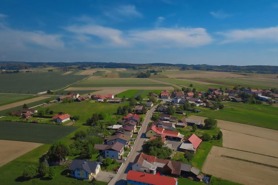Typical Pomurje region village