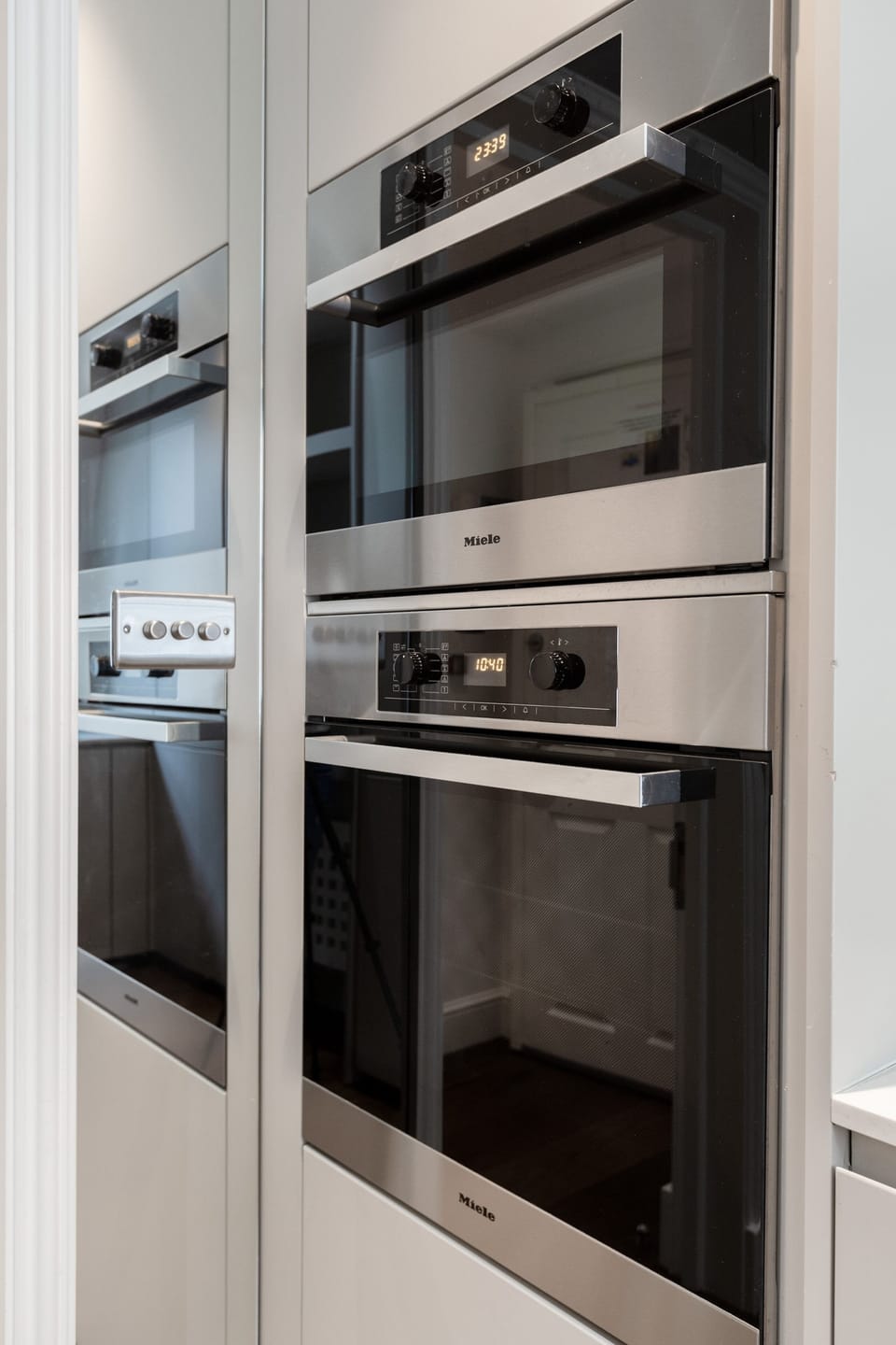 Apartment | Private kitchen | Full-size fridge, microwave, oven, stovetop
