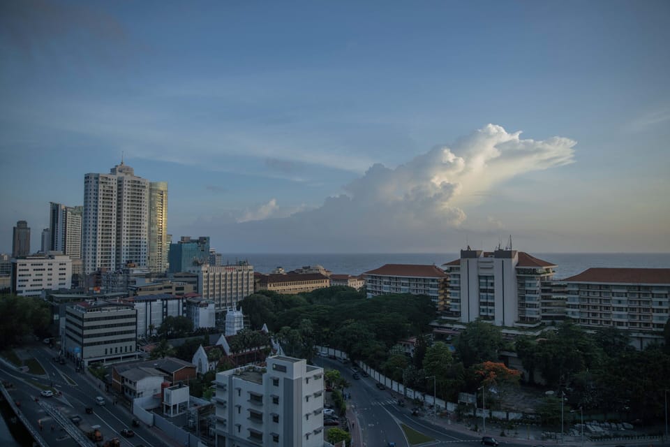 View of the city 