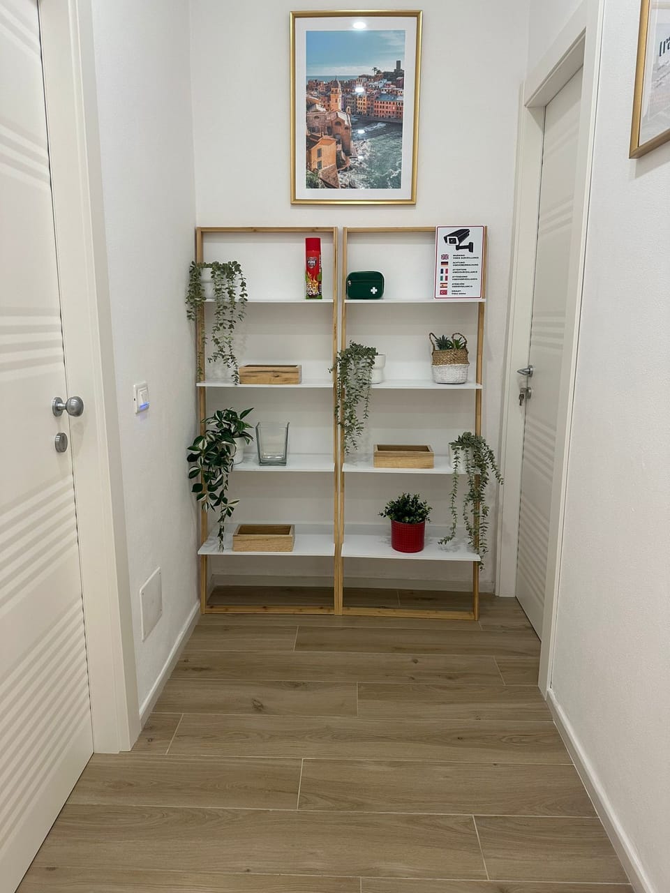 Interior entrance