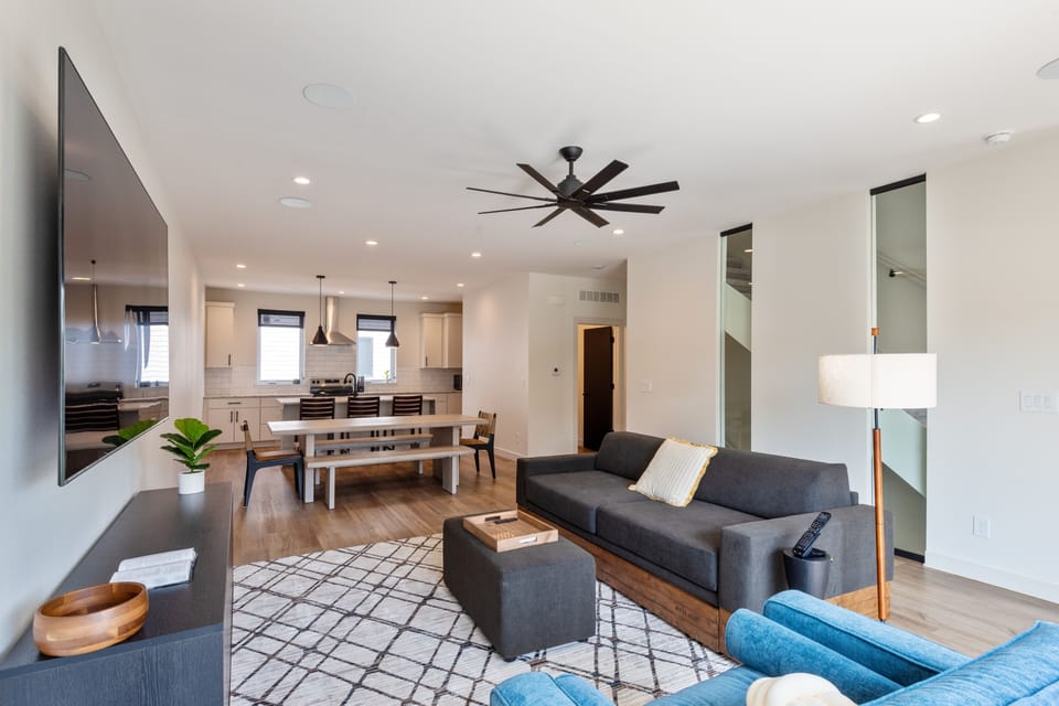 Townhome, 2 Bedrooms | Living area | Smart TV, streaming services