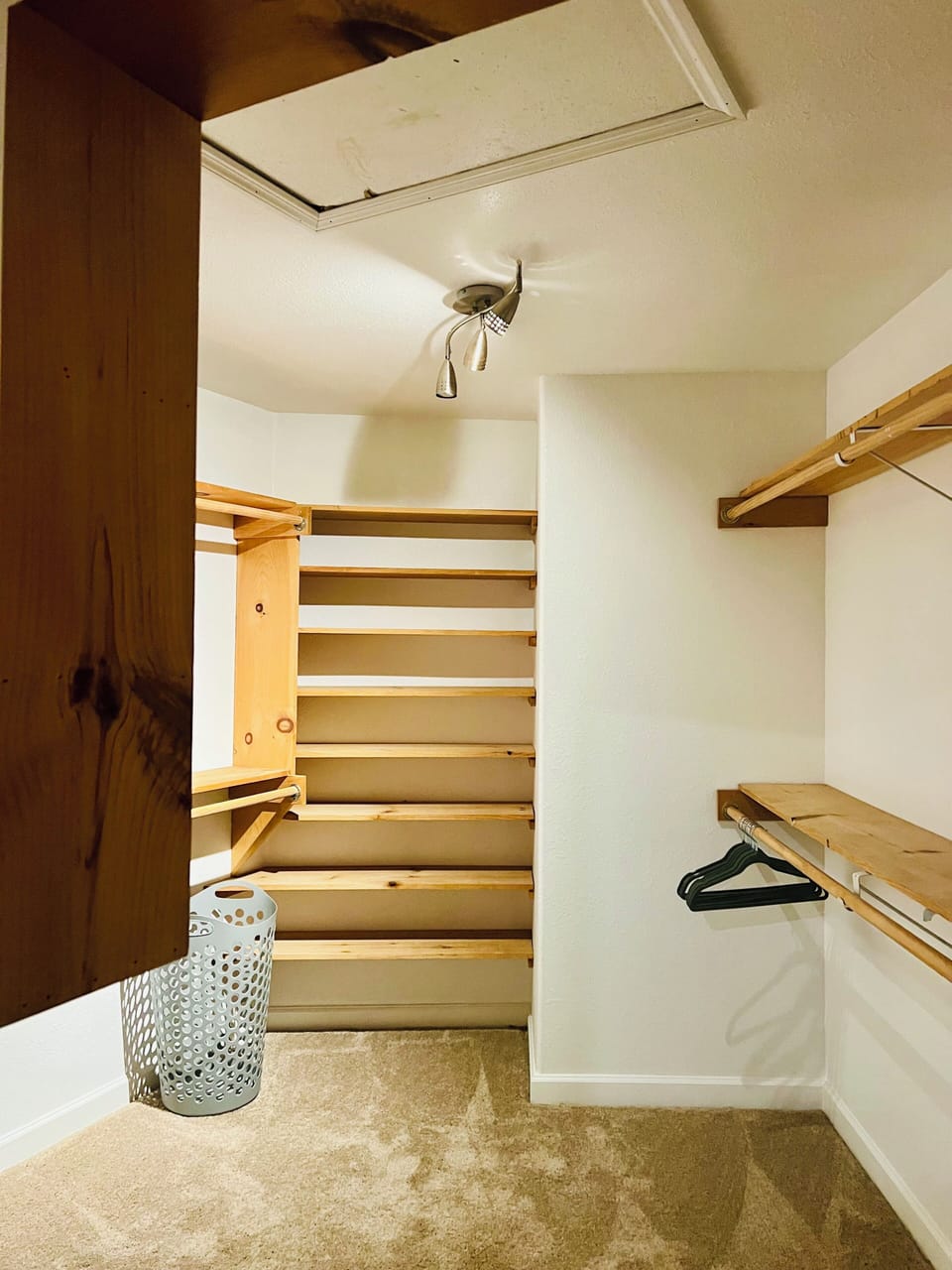 Large walk-in closet