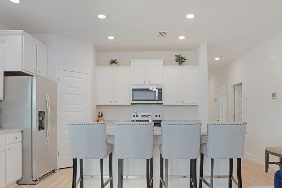 Kitchen with Bar Seating