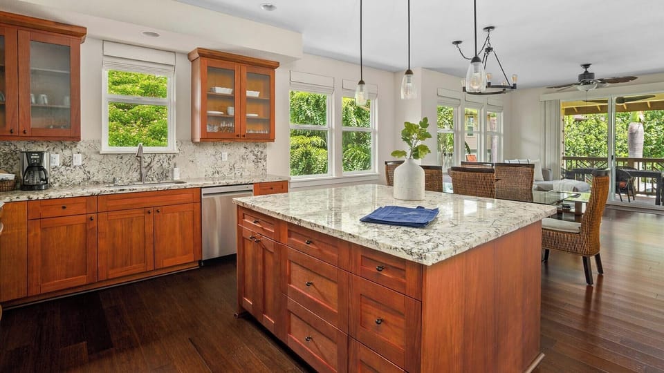Pili Mai Resort at Poipu #15B - Spacious Kitchen - Parrish Kauai