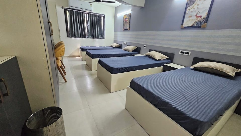 Luxury Shared Dormitory, City View | Desk, laptop workspace, free WiFi