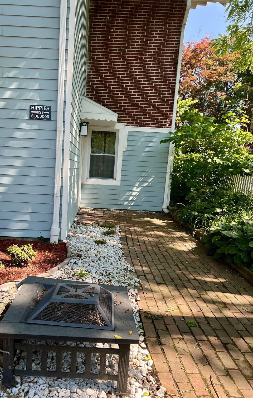 Hippie Pad Entrance