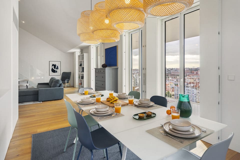 Duplex, 4 Bedrooms | Living area | Flat-screen TV
