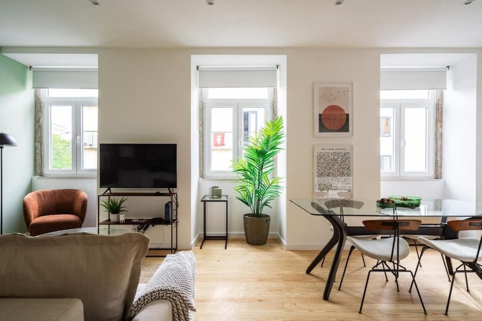 Apartment, 2 Bedrooms | Living area | Flat-screen TV