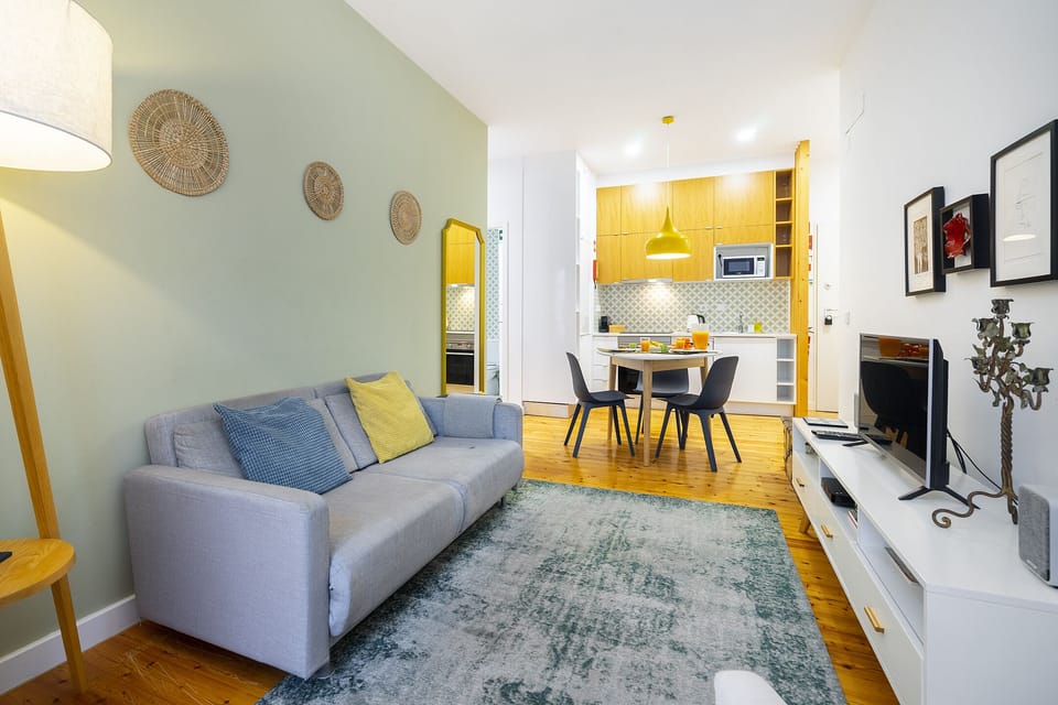 Apartment, 1 Bedroom | Living area