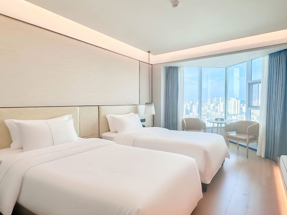 2 Twin Beds, Intelligent Room, City View, Non-Smoking | Minibar, blackout drapes, cribs (free), WiFi (free)