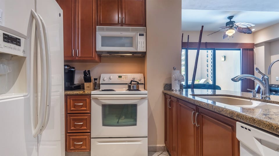 The the kitchen.