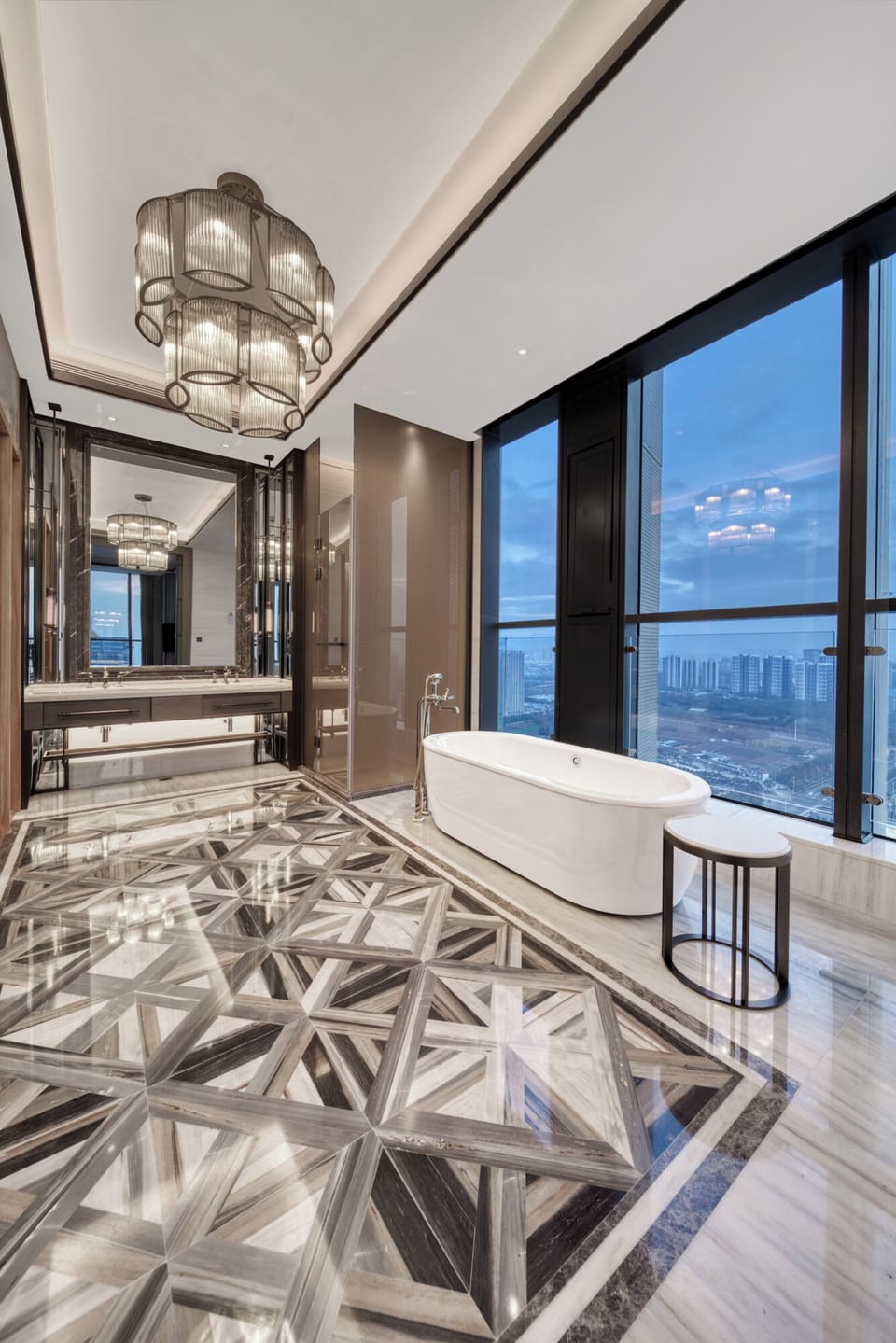 Presidential Suite, Non Smoking | Bathroom | Hair dryer, bathrobes, slippers, towels