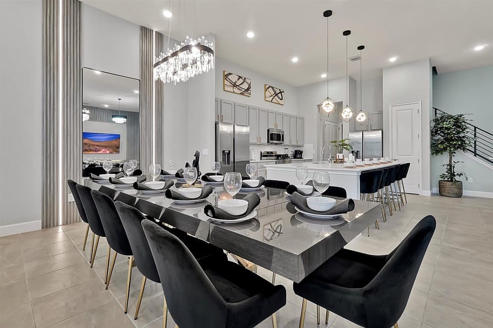 Dining Area and Kitchen