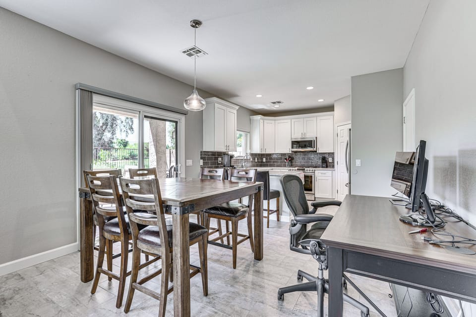 Dining Area | 1st Floor | Dishware & Flatware Provided