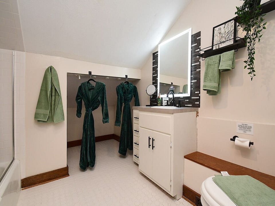 Bathroom off of King Suite