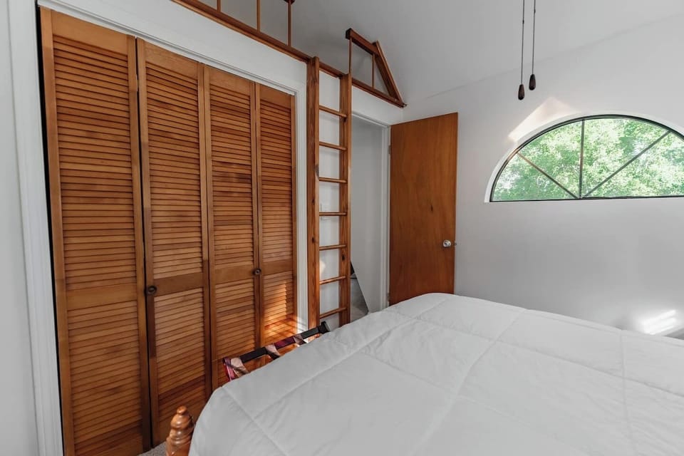 View from the bed of Bedroom 2