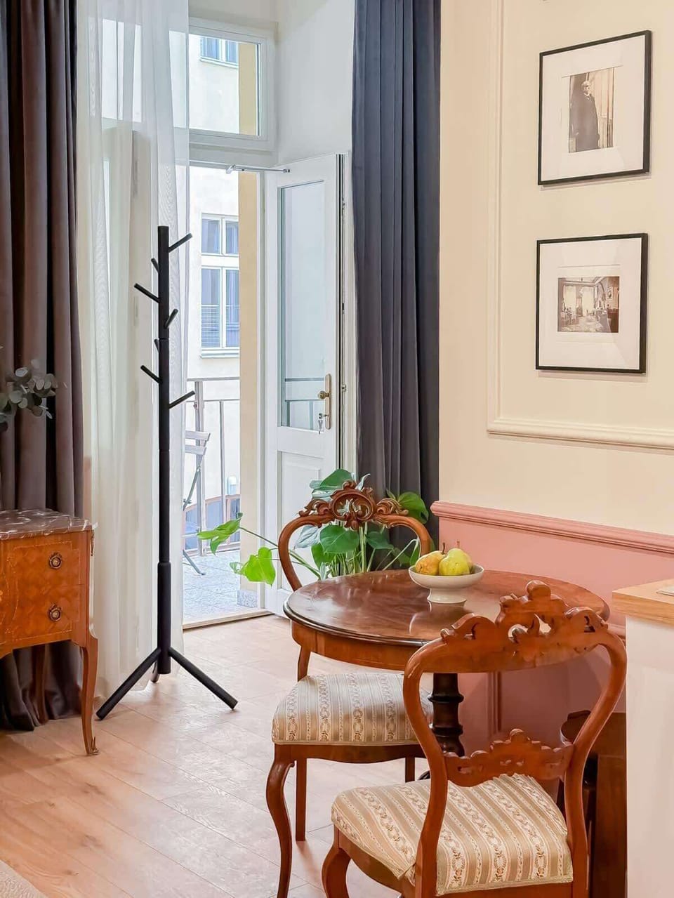 Entrance to the room