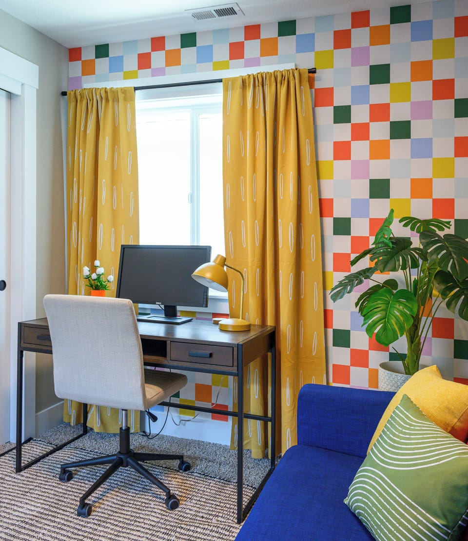 Office | Desk | Sleeper Sofa | Adjacent to 2nd-Full Bath in Hall