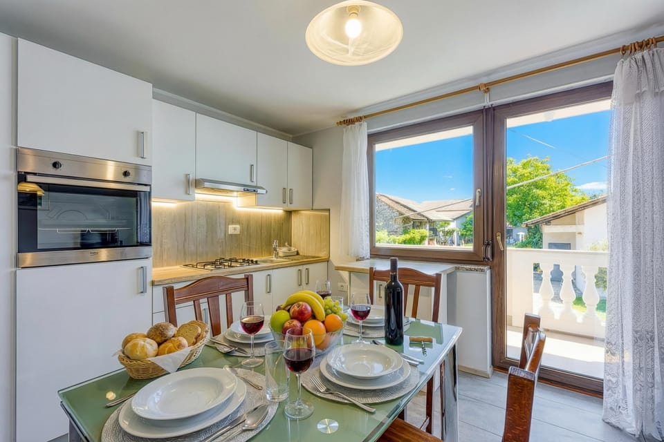 Kitchen and dining area