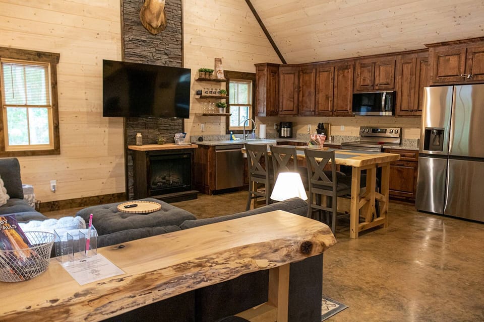Utilize the workspace for catching up on emails, while still enjoying time with your group.