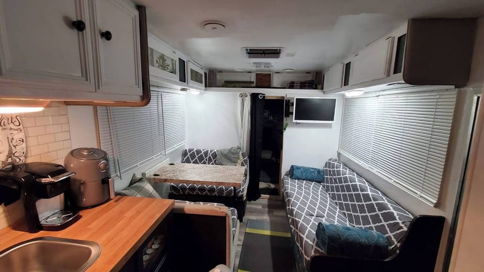 Mobile Home, 1 Bedroom, Patio | Living room