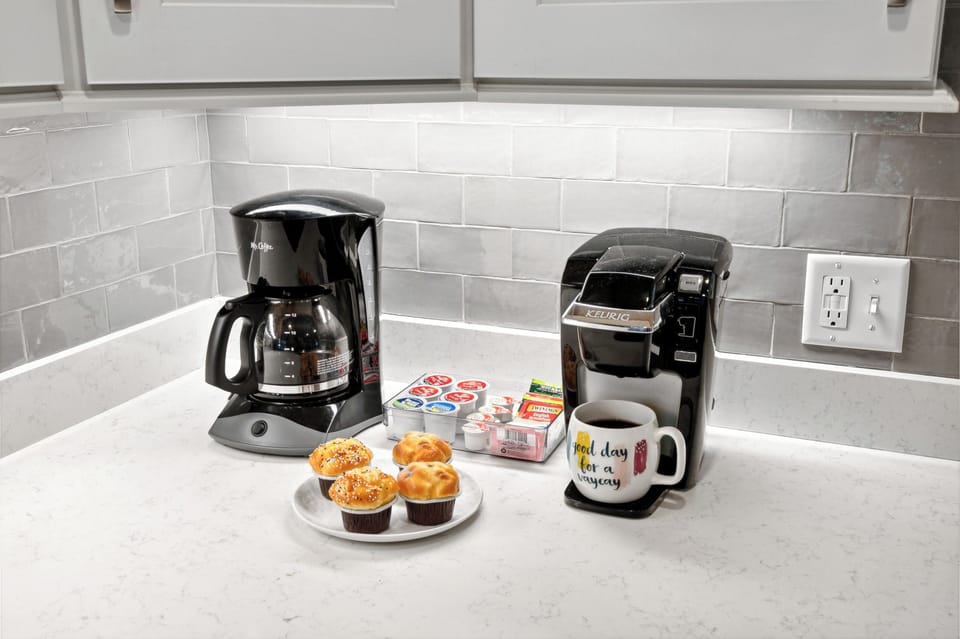 Drip and Keurig coffee makers