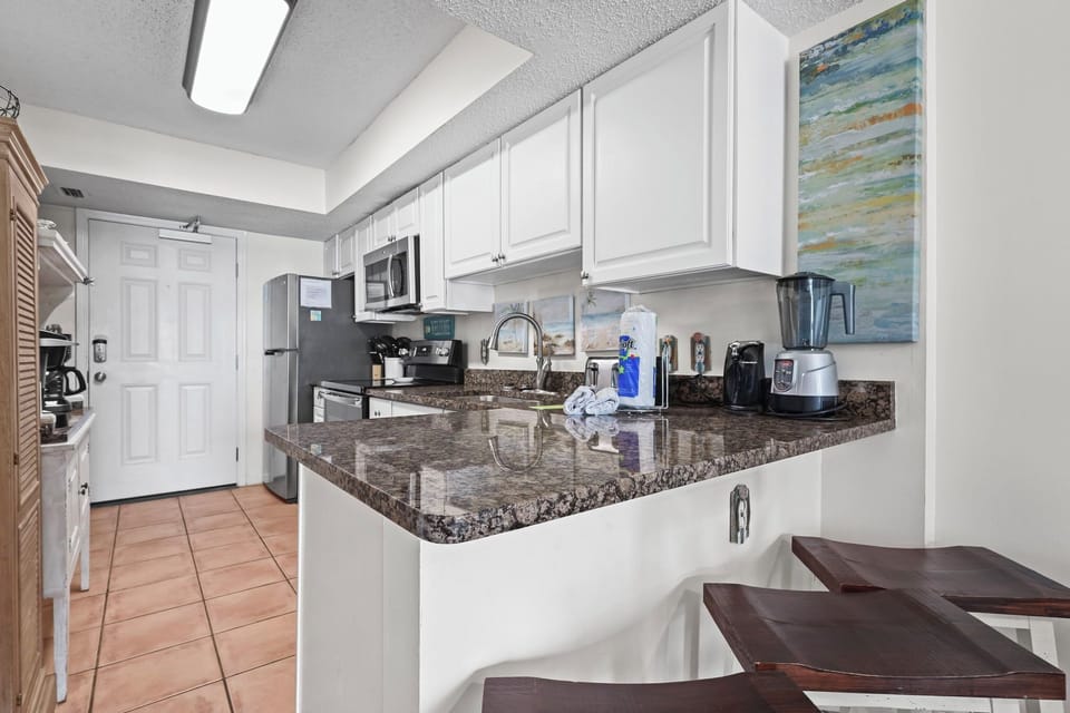 Surf Side Shores 2202 Kitchen Area