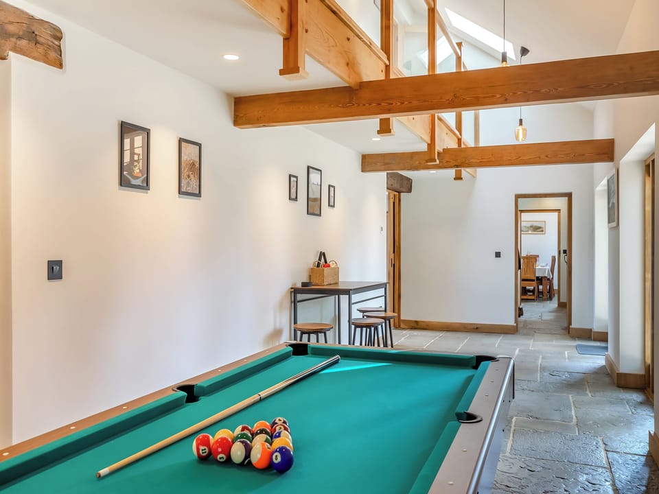 Games room | Shepherds Barn, Whiteley Green, Macclesfield
