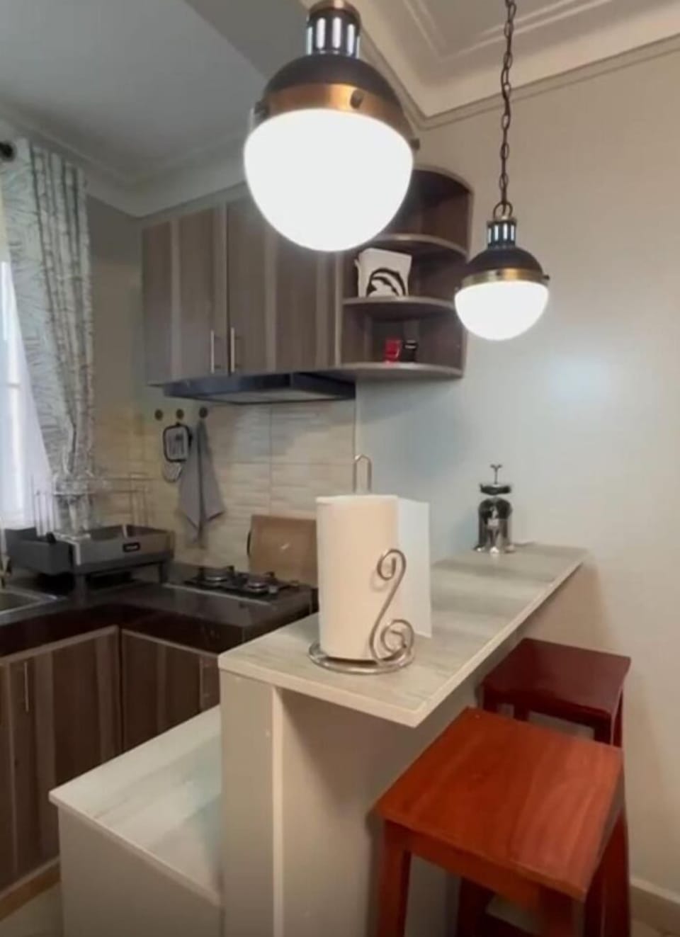 Luxury Apartment, Balcony | Private kitchen | Fridge, electric kettle, eco-friendly cleaning products