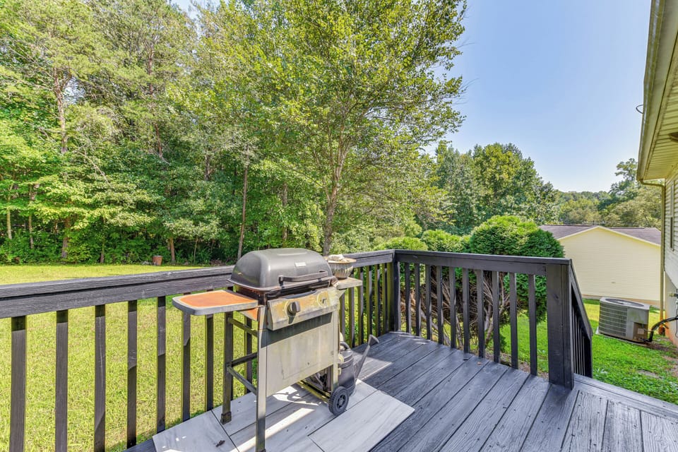 Exterior | Split-Level Home | Central Heating & A/C | Free WiFi