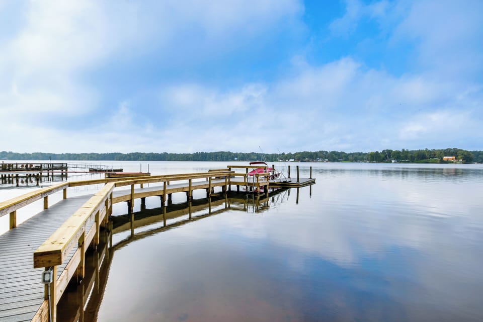 Boat Dock | Kayak | 2 Paddle Boards | Life Vest